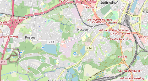 physical therapy on map