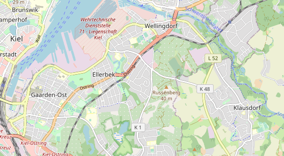 physical therapy on map