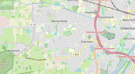 physical therapy on map