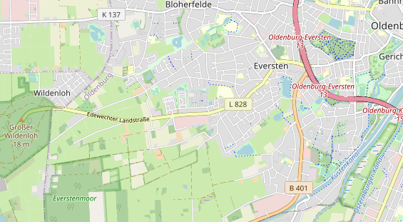 physical therapy on map