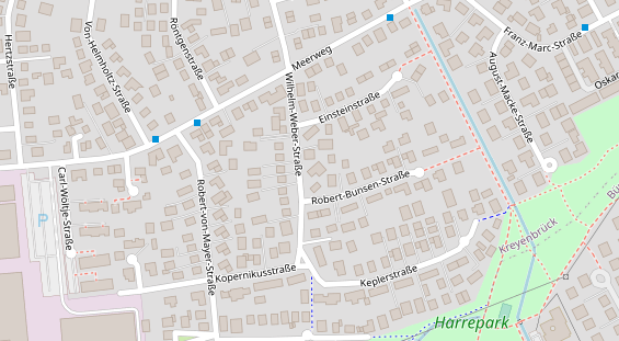 Physiotherapie auf Satellitenbild