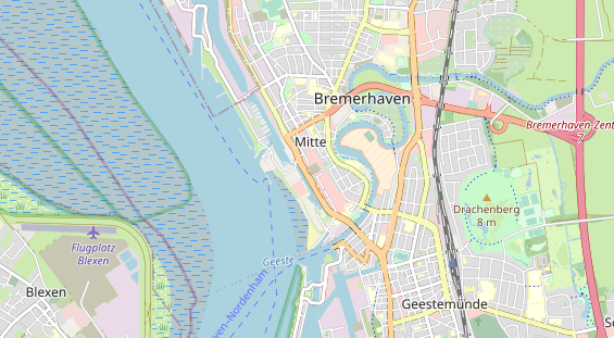 physical therapy on map