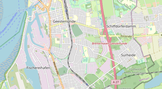 physical therapy on map