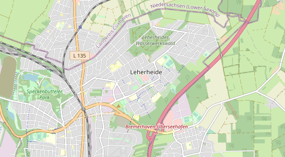 physical therapy on map
