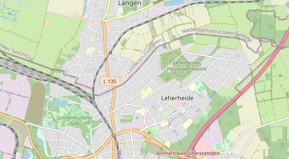 physical therapy on map