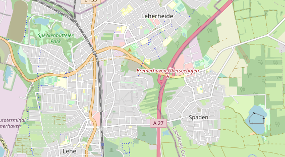 physical therapy on map