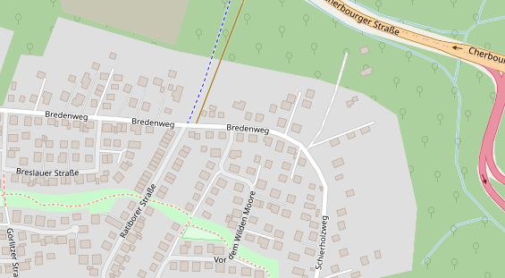 Physiotherapie auf Satellitenbild