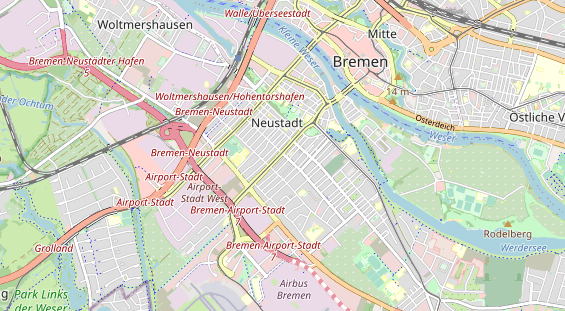 physical therapy on map
