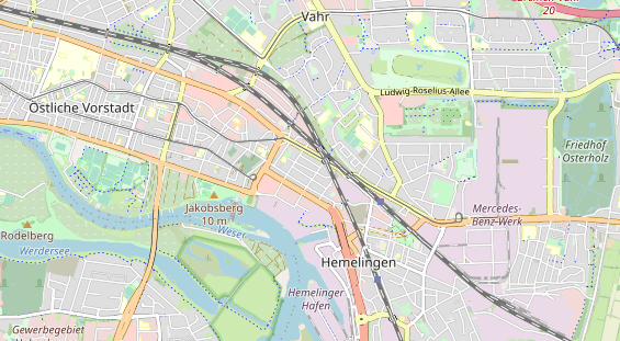 physical therapy on map