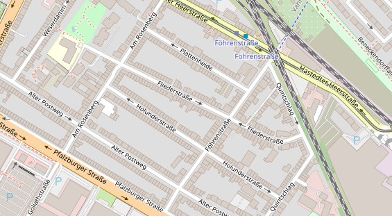 Physiotherapie auf Satellitenbild