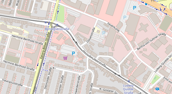 Physiotherapie auf Satellitenbild