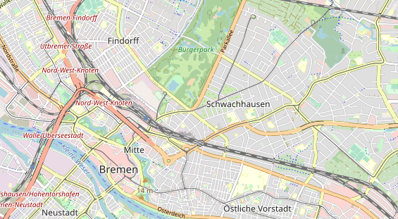 physical therapy on map