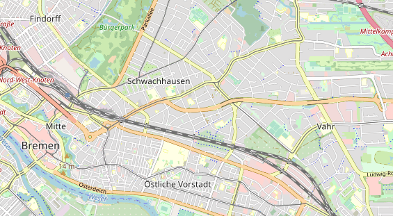 physical therapy on map