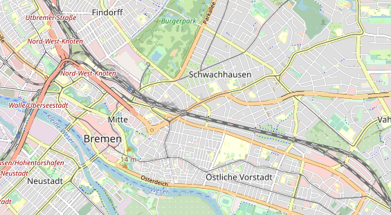 physical therapy on map