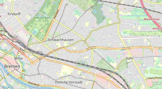 physical therapy on map