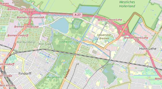 physical therapy on map