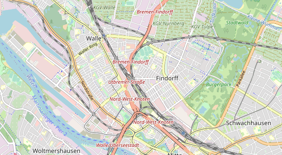 physical therapy on map