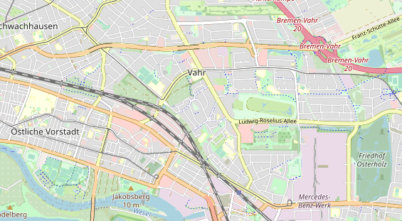 physical therapy on map