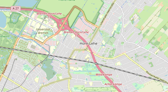 physical therapy on map