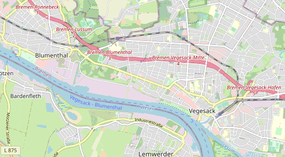 physical therapy on map
