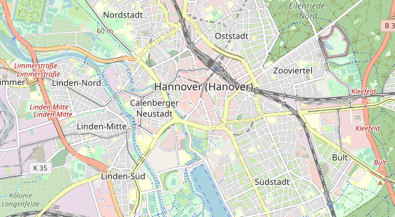 physical therapy on map