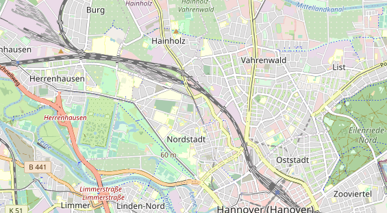 physical therapy on map