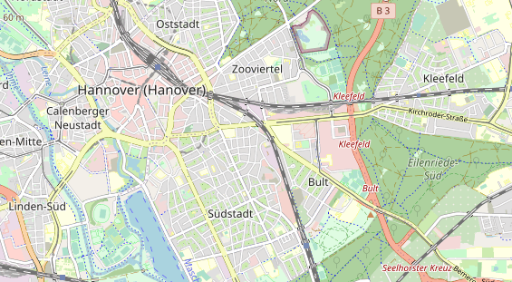 physical therapy on map