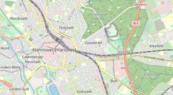 physical therapy on map