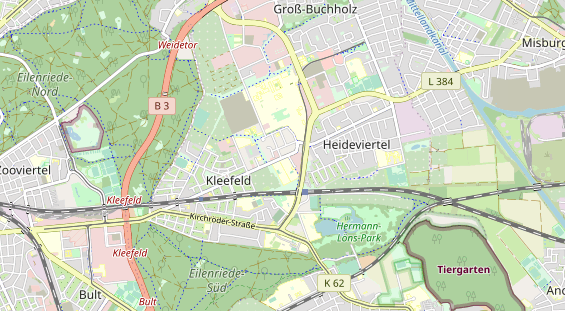 physical therapy on map