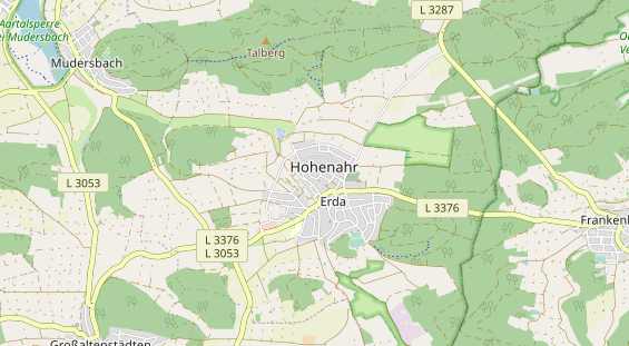 physical therapy on map