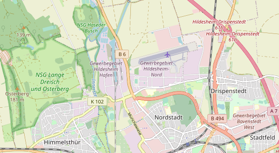 physical therapy on map