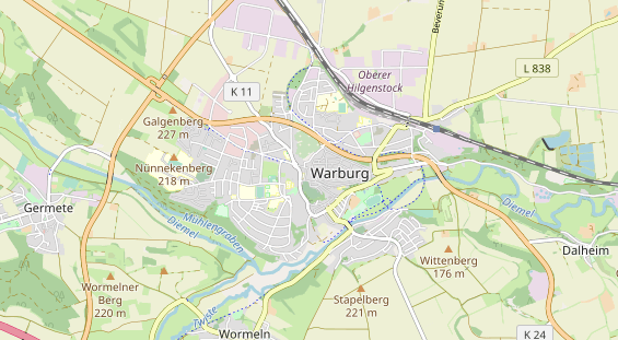 Physiotherapie auf Karte