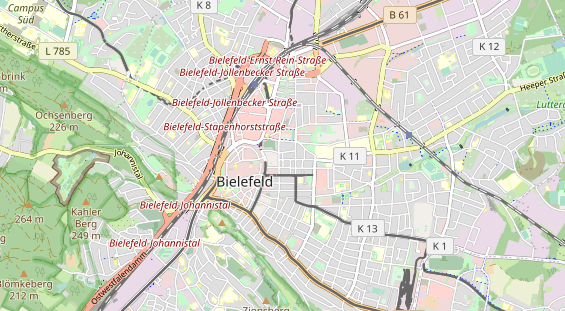 physical therapy on map