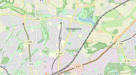 physical therapy on map