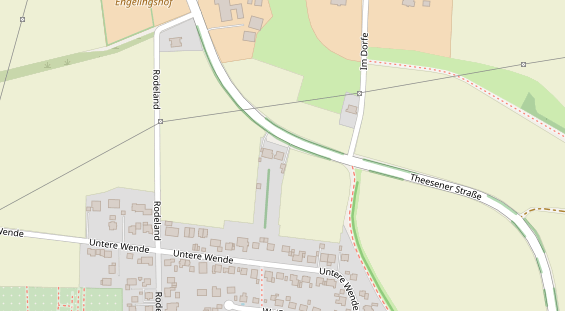 Physiotherapie auf Satellitenbild