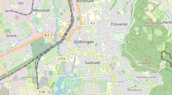 physical therapy on map