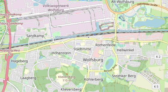 physical therapy on map