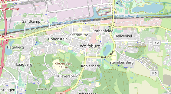 physical therapy on map