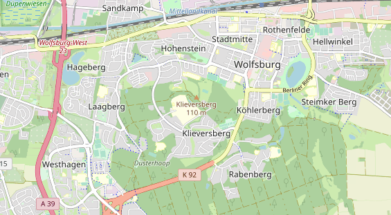physical therapy on map