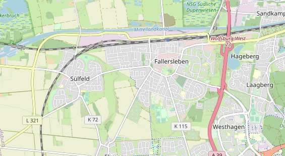 physical therapy on map