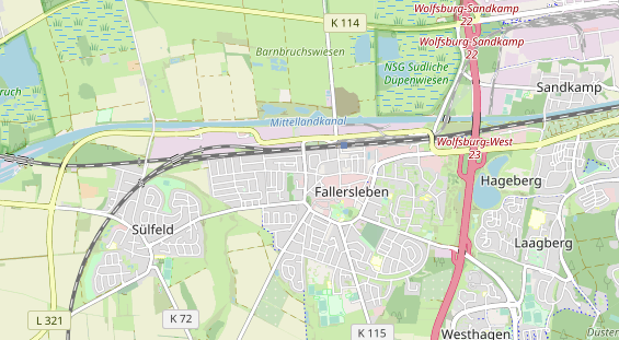 physical therapy on map