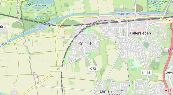 physical therapy on map