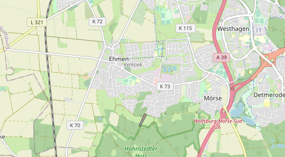 physical therapy on map