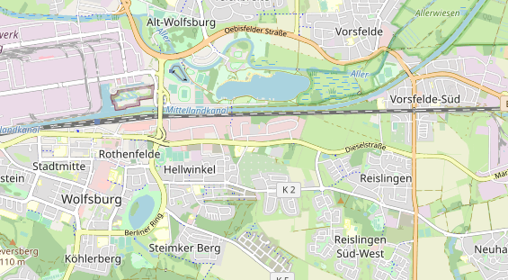 physical therapy on map