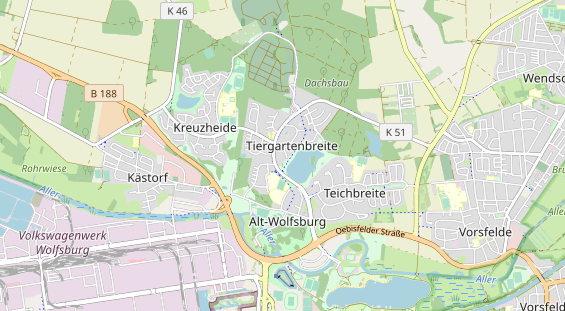 physical therapy on map