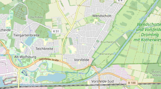 physical therapy on map