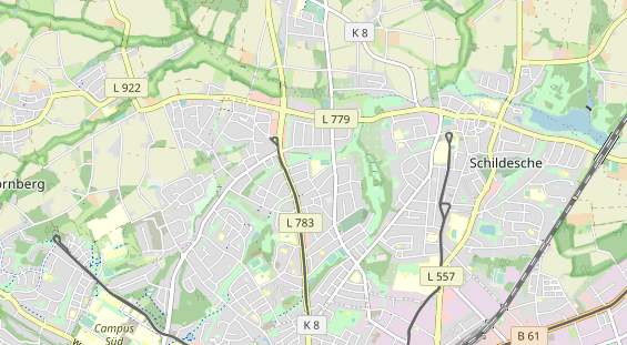 physical therapy on map