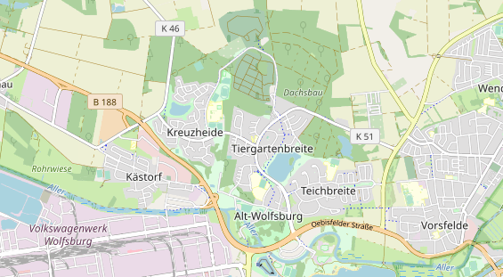 physical therapy on map