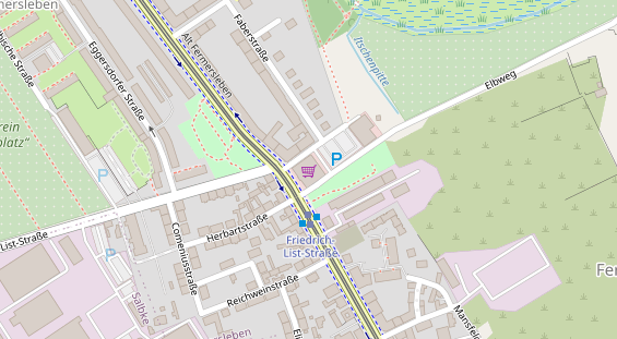 Physiotherapie auf Satellitenbild