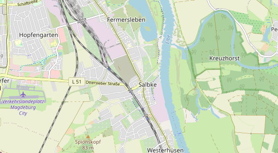 physical therapy on map